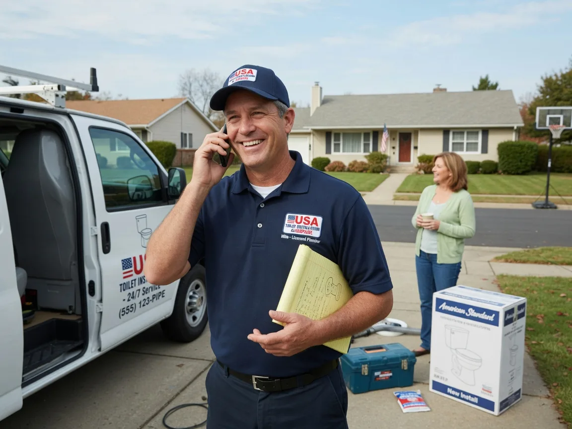 Toilet Installation Edwardsburg, MI FAQs
